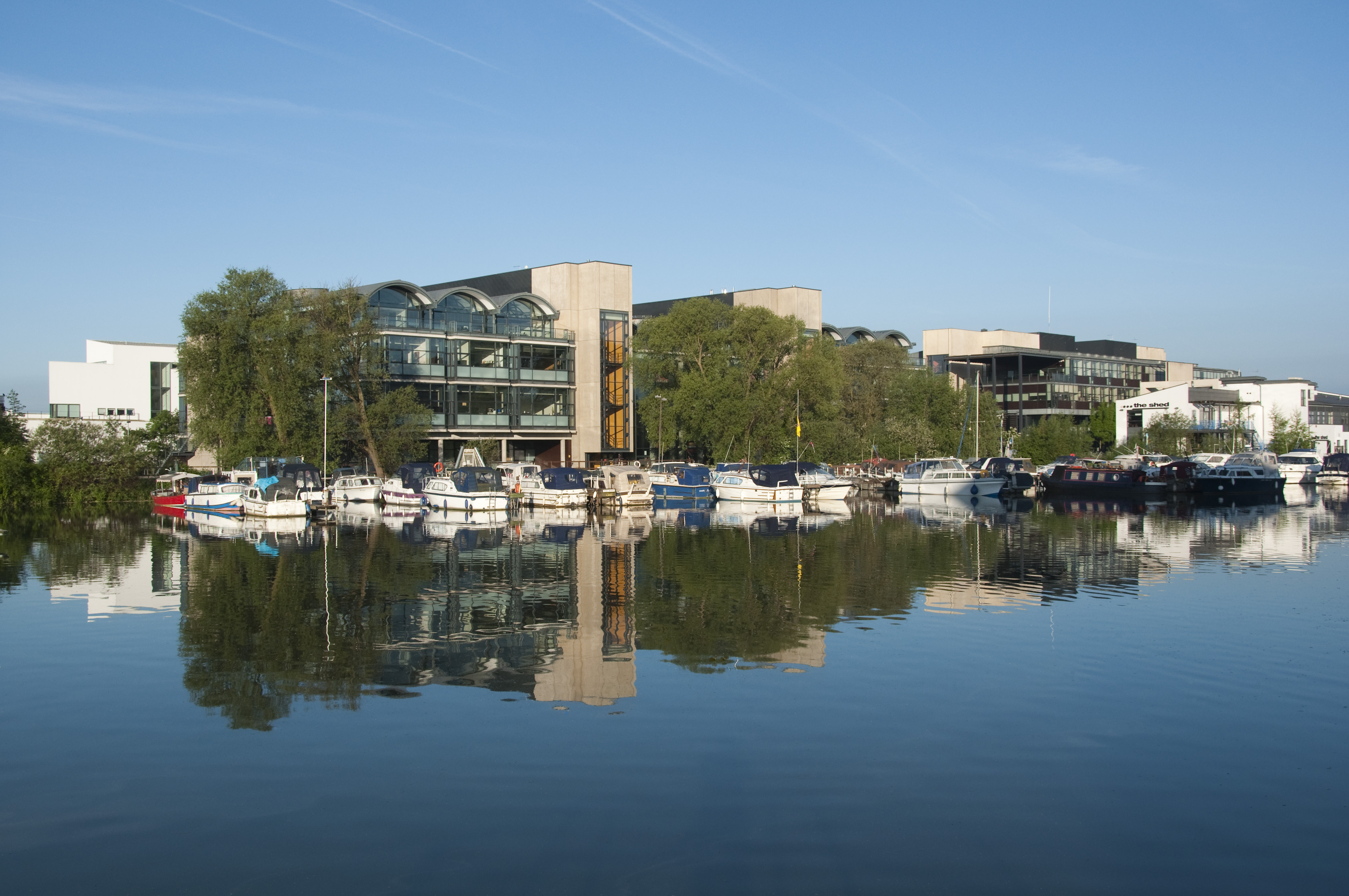 Brayford Pool, Image courtesy of University of Lincoln - www.lincoln.ac.uk